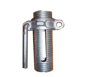 Accessoires de poteaux de soutènement en acier réglables à prix d'usine : Manchon fileté avec écrou - Product Image 2