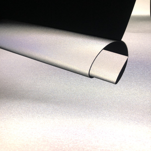 Ad alta Visibilità Riflettente Argento Brillante Nel Buio Scarpe In Pelle Sintetica Giacca Sacchetto Della Maglia Logo Materiale - Product Image 4