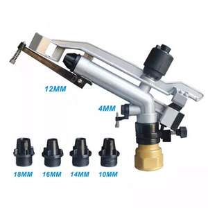 High Quality Metal 360 Gear Drive <b>Water</b> Rain <b>Gun</b> Sprinkler for Farmland Irrigation Custom Size 100m Range - Product Image 3
