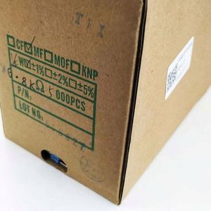 Bulk Discount MF1/4W-6.8Kohm1% T52 1/4W Resistors Metal Film Resistors 6.8Kohm 1% 1/4W - Product Image 1