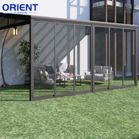 Gazebo de patio automatique moderne extérieur bioclimatique en aluminium Pergola Serres de jardin