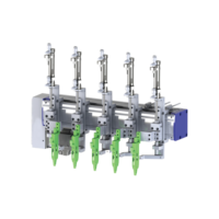 Actionneur linéaire à pas variable de haute précision KNK - Système multi-stations à commande par came pour la préhension et le placement automatiques