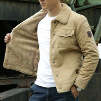 Nouvelle veste matelassée décontractée pour homme, coupe slim, simple boutonnage, rembourrée en coton, doublure polyester, 100 % polyester