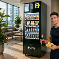 Distributeur automatique intelligent RUNYANG personnalisé à écran tactile pour boissons, aliments et collations