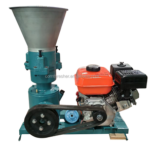 Máquina de <span class=keywords><strong>pellet</strong></span> de procesamiento de alimentos para peces, pequeño, barato, flotante, para alimentación animal, gasolina - Product Image 1
