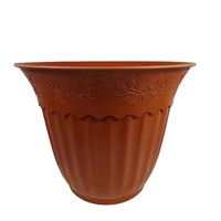 Pot de fleurs et jardinières en plastique coloré moderne à vendre en gros pour une utilisation décorative à la maison dans le jardin, le patio, la chambre à coucher