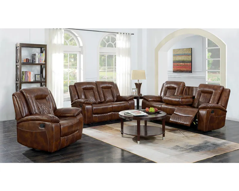 Popular New Design Synthetic Leather Living Room Furniture Elderly Electric Recliner