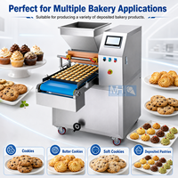 Déposant automatique de biscuits faisant la machine de haute qualité pain mou cookie commercial multifonctionnel Cupcake faisant la machine