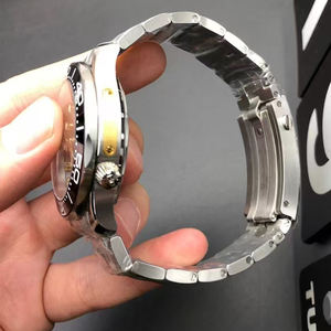 Montre de plongée mécanique pour homme série 00, 42 mm, lunette en céramique noire, mouvement automatique 8900, boîtier en acier inoxydable brossé, VS Factory - Product Image 4