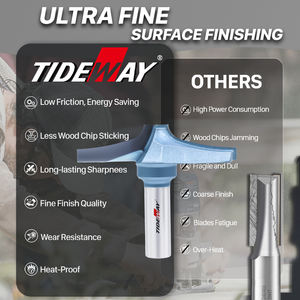 <span class=keywords><strong>Fraise</strong></span> à découper de haute qualité Tideway, lame tranchante en carbure pour la sculpture de panneaux de porte - Product Image 5