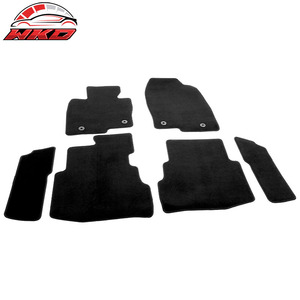 พรมปูพื้นสำหรับมาสด้า CX-9 20-23 พรมกันลื่นด้านหน้าด้านหลังกำมะหยี่ 9 ชิ้นสีดำ - Product Image 2