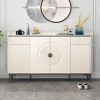 Meuble à chaussures moderne de luxe en bois, console de rangement pour salon, étagère à chaussures pour entrée