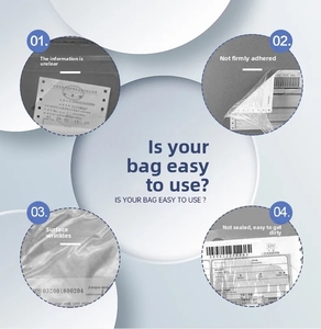 Bolsa Transparente Autoadhesiva, Impermeable y Duradera para Empacar, Etiquetas de Envío y Recibos de Devolución - Product Image 4