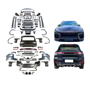 Xe BodyKit 2024 Turbo GT BodyKit đèn xe Led Đèn Pha phí<span class=keywords><strong>a</strong></span> trướ<span class=keywords><strong>c</strong></span> và phí<span class=keywords><strong>a</strong></span> sau thanh nâng <span class=keywords><strong>c</strong></span>ấp Kit cho Cayenne 2011-2017 - Product Image 1