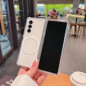 Funda Magnética Transparente para Samsung Galaxy <span class=keywords><strong>Z</strong></span> <span class=keywords><strong>Fold</strong></span> 8 Ultra 7 6 5 4 <span class=keywords><strong>3</strong></span> <span class=keywords><strong>Z</strong></span> <span class=keywords><strong>Flip</strong></span> 8 7 6 4 <span class=keywords><strong>3</strong></span> <span class=keywords><strong>Z</strong></span> Flip6 Flip5 con Caja y Embalaje - Product Image 5