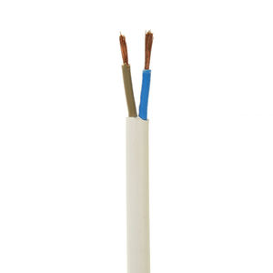 2芯 2x14AWG 2x10AWG 2x12AWG 10ゲージ 14ゲージ 錫メッキ純銅 赤黒 デュプレックスシース マリンボート用フラットケーブルワイヤー - Product Image 2