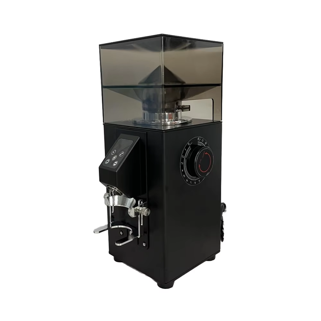 Chinese Supplier Quickly Manufactures Large-capacity Automatic Electric Coffee Grinders with Bean Hoppers.
