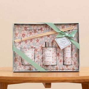 Custom Luxury Stainless Steel Scented Candle <b>Gift</b> Set Aromatherapy Candles Fragrance Spray Perfume Mist Custom Logo <b>Gift</b> <b>Box</b> - Product Image 5