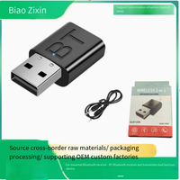 Adaptateur USB 2-en-1, haut-parleur sans fil 3,5 mm, récepteur audio AUX, émetteur 5.0