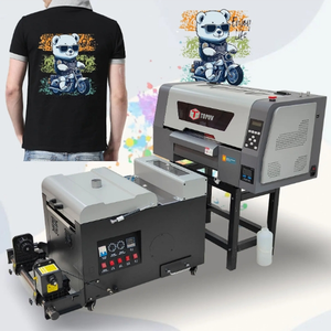 <span class=keywords><strong>Imprimante</strong></span> DTF à jet d'encre Topuv neuve, automatique, 2 têtes Fuji XP600, A3, rouleau à rouleau, 4 couleurs, pour T-shirts, étiquettes papier, haute vitesse, encre rechargeable - Product Image 3
