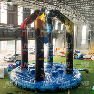 NBINFLATABLE Custom Outdoor Playground Party Jumping Castle Adult Races <b>Inflatable</b> Wrecking Ball Games Commercial <b>Inflatable</b> Out - Product Image 2