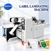 Machine de plastification thermique pour étiquettes autocollantes, machine de plastification de film plastique en rouleau