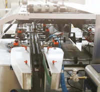 Ligne d'emballage automatique de boîtes de biscuits et de boissons pour biscuits, gâteaux et boissons