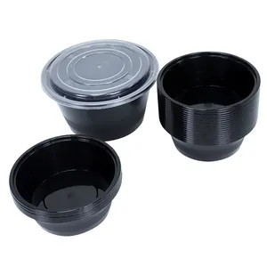 300ml 400ml 560ml 800ml 1000ml Trading In Bulk Tight Seal Lunch Bowl Plastic Disposable Containers