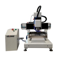 4040 Mini fraiseuse en acier de routeur CNC pour la gravure de jade de bijoux équipée de composants de noyau de roulement de moteur de Pvc de moteur