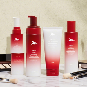 Vanjoin Group OEM Frosted White and Red Body Packaging Loción de lavado Tubo suave y espuma de lavado de cara Juego de tarros de plástico cosmético - Product Image 3