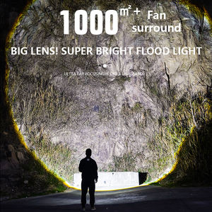 30W LED 1800mAh batería incorporada <span class=keywords><strong>linterna</strong></span> <span class=keywords><strong>USB</strong></span> recargable rango 1500 metros antorcha luz linternas Camping <span class=keywords><strong>Linterna</strong></span> - Product Image 5