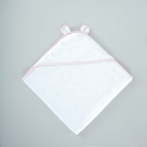 Toalla con <span class=keywords><strong>Capucha</strong></span> Absorbente 100% Algodón de Rizo con Orejas para Bebés y Niños, Toalla de <span class=keywords><strong>Baño</strong></span> para Bebé con <span class=keywords><strong>Capucha</strong></span> - Product Image 1