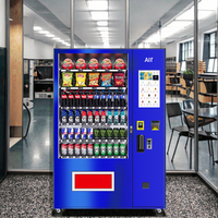 Distributeur automatique tactile de grande capacité pour distributeur de collations et de boissons à l'école et à l'hôpital avec fonction SDK