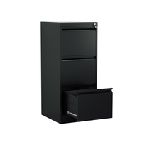 Classeur à 2 tiroirs avec casier à tiroirs, commode à tiroirs, armoire métallique de rangement pour fichiers et documents