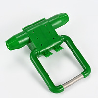 JDL50-240 Collier de terre isolé intégré pour ligne aérienne, anneau de test de mise à la terre, pour câbles de 50-240 mm², raccord de mise à la terre électrique