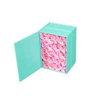 Boîte cadeau de parfum vert menthe, boîte en papier à fermeture magnétique, boîte cosmétique de luxe