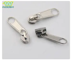 3# 5# 8# 10# Custom Zipper Slider Colorful Painting Plating Zipper Pulls Non Lock Zipper Slider Factory Price