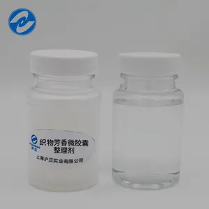 Textiel-specifieke aromatische capsule afwerking agent