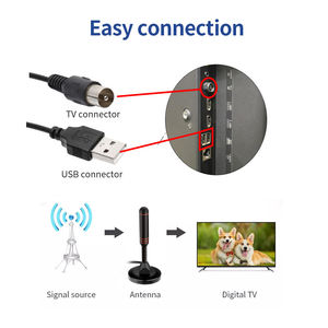 Nouvelle vente antenne intérieure <span class=keywords><strong>TV</strong></span> antenne numérique avec amplificateur HD <span class=keywords><strong>TV</strong></span> récepteur <span class=keywords><strong>TV</strong></span> accessoires pour intérieur extérieur - Product Image 3