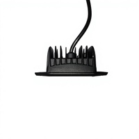 Projecteur de travail LED fin 3,3 pouces 18W 6000K, modes de fixation multiples, IP68, 12-48V, 1200lm, lampe auxiliaire pour conduite tout-terrain, voiture, camion, chariot élévateur