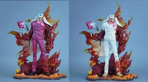 Figurines d'anime <span class=keywords><strong>One</strong></span> <span class=keywords><strong>Piece</strong></span> Sakazuki 2 Styles Era of Resonance Les Trois Admiraux Marins, Jouets Tendance, Décorations de Bureau, Ornements - Product Image 2