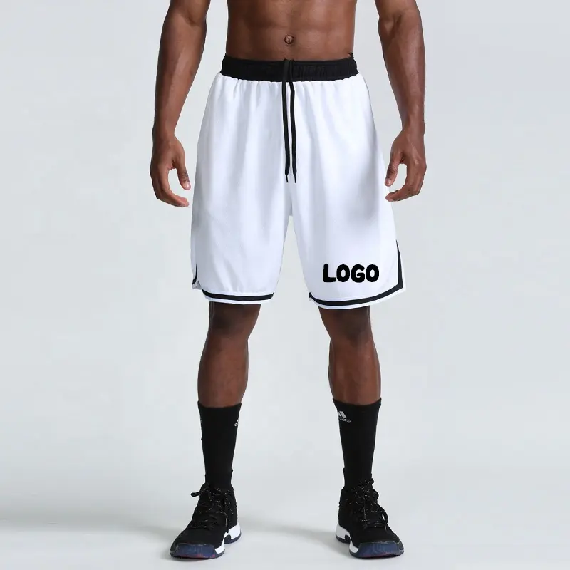 New Product Listing Men Plus Size Quick-drying Polyester Material Basketball Shorts