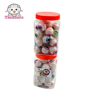 3 <span class=keywords><strong>D</strong></span> Gummy Candy Halal Soft Chewy Gummy Candy Eyeball Design Jelly Jam Filled Caramelos de Halloween - Product Image 2