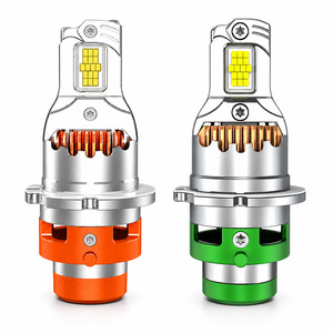 หลอดไฟหน้า LED แบบท่อทองแดงคู่ D2S D4S แบบเสียบปลั๊กโดยตรง อัพเกรดไฟหน้ารถยนต์ - Product Image 1