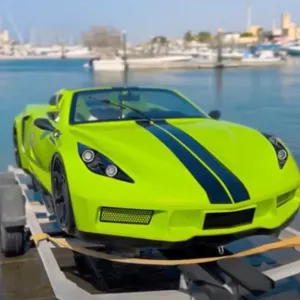 manufacturer price of designable watersports car racing in ocean