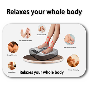 Split Design Remote <b>Control</b> Display Use Flexible <b>Standing</b> Portable Electric Foot Massager Body Pain Relief Magnetic Levitation - Product Image 2