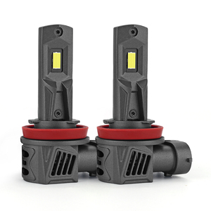 Phares LED de voiture stables ultra-brillants 4300LM Initial, 3800LM-Ampoules H7, H8, H11, <span class=keywords><strong>HB3</strong></span>, <span class=keywords><strong>HB4</strong></span>, H4, 9005, 9006 pour ajustement direct - Product Image 1