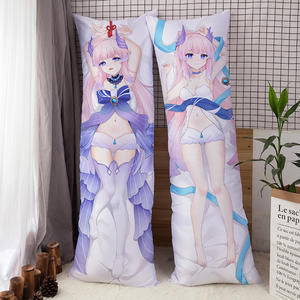 Sıcak Fırsat Anime Sevimli Kız Dokuma Baskılı Karikatür Çevre Dostu Vücut Yastık Kılıfları Ev Kullanımı Darling in the Franxx 150x50 %100 Polyester - Product Image 5