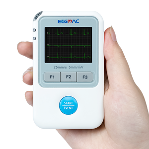ECGMAC Moniteur Holter sans fil personnalisé Enregistrement 24/48 heures avec logiciel Enregistreur Holter H12B-plus - Product Image 1