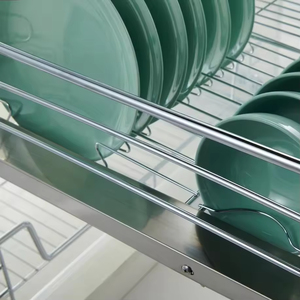 Custom Stainless Steel Wire Mesh Pull-Out <b>Storage</b> Organizer <b>for</b> Kitchen Cabinet <b>Baskets</b> - Product Image 6